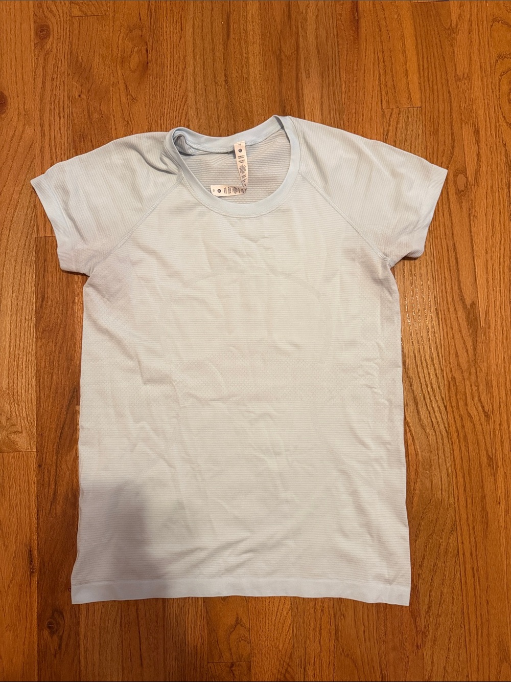 Lululemon Athletica Pale Blue Swiftly Tech Shirt